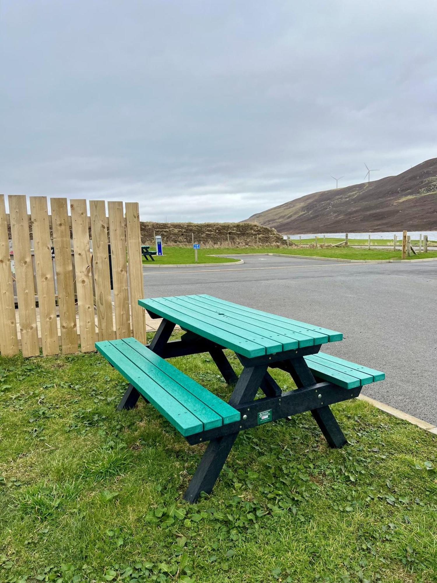 Scalloway Caravan Park Eksteriør billede