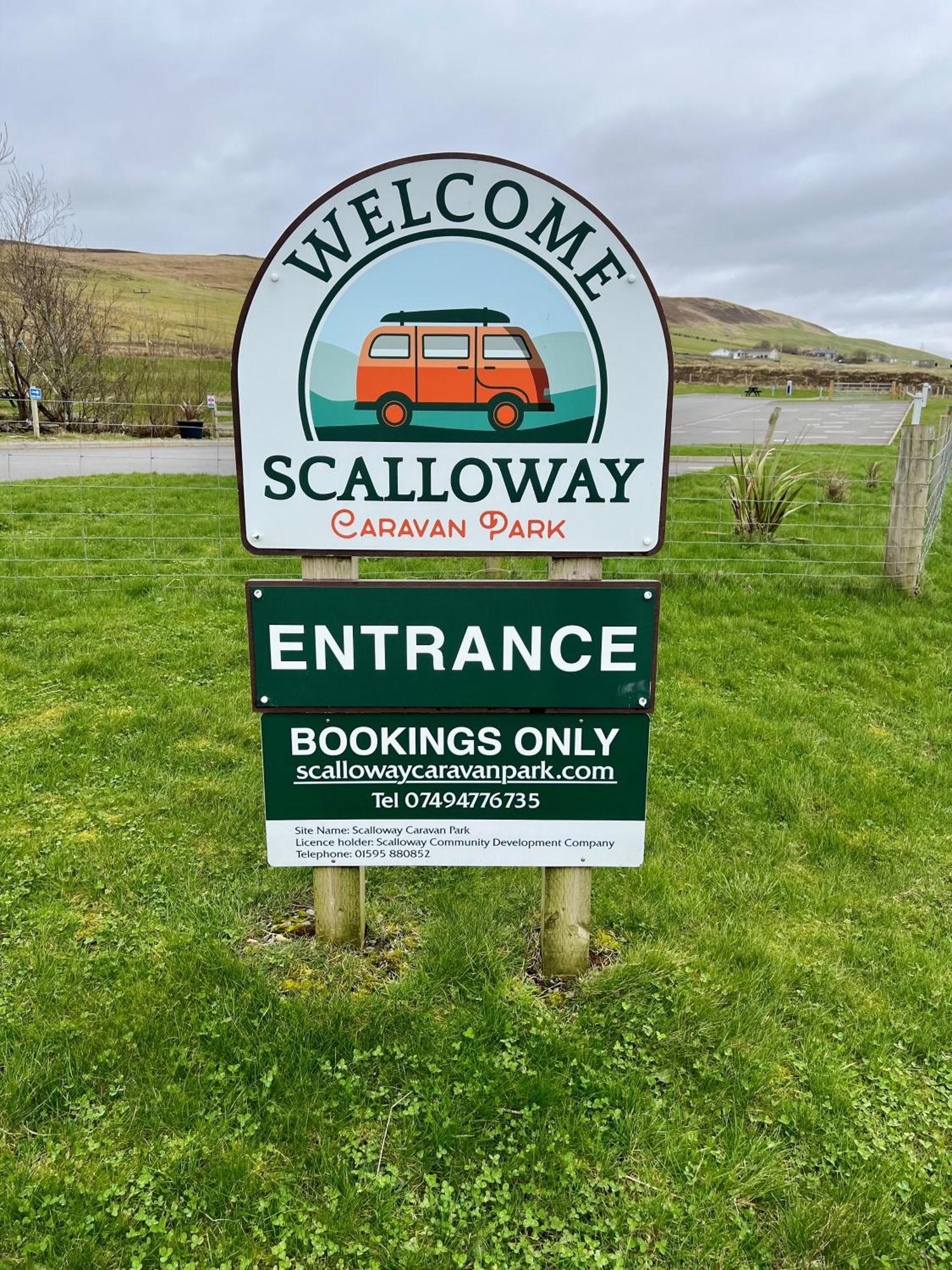 Scalloway Caravan Park Eksteriør billede