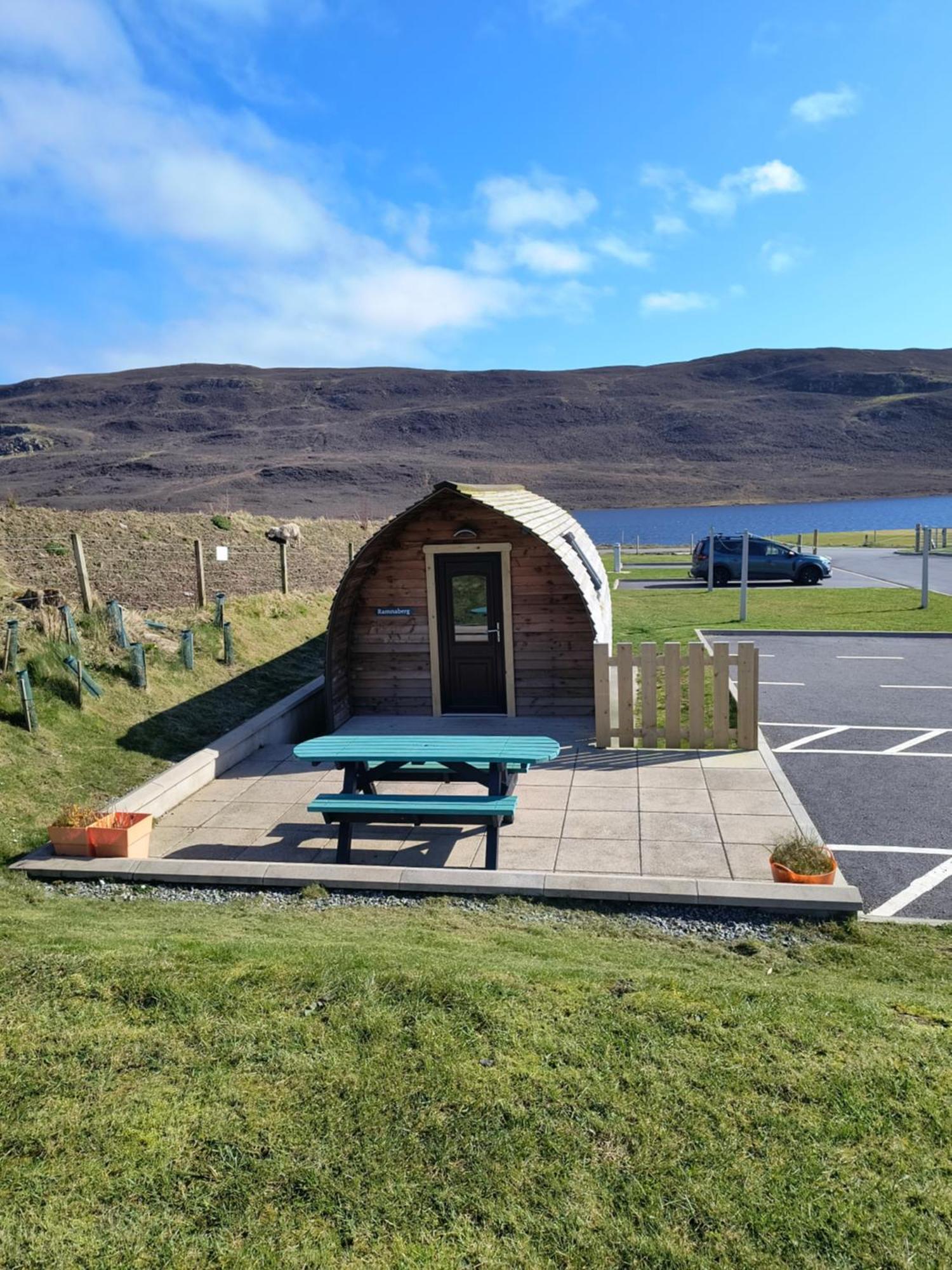 Scalloway Caravan Park Eksteriør billede