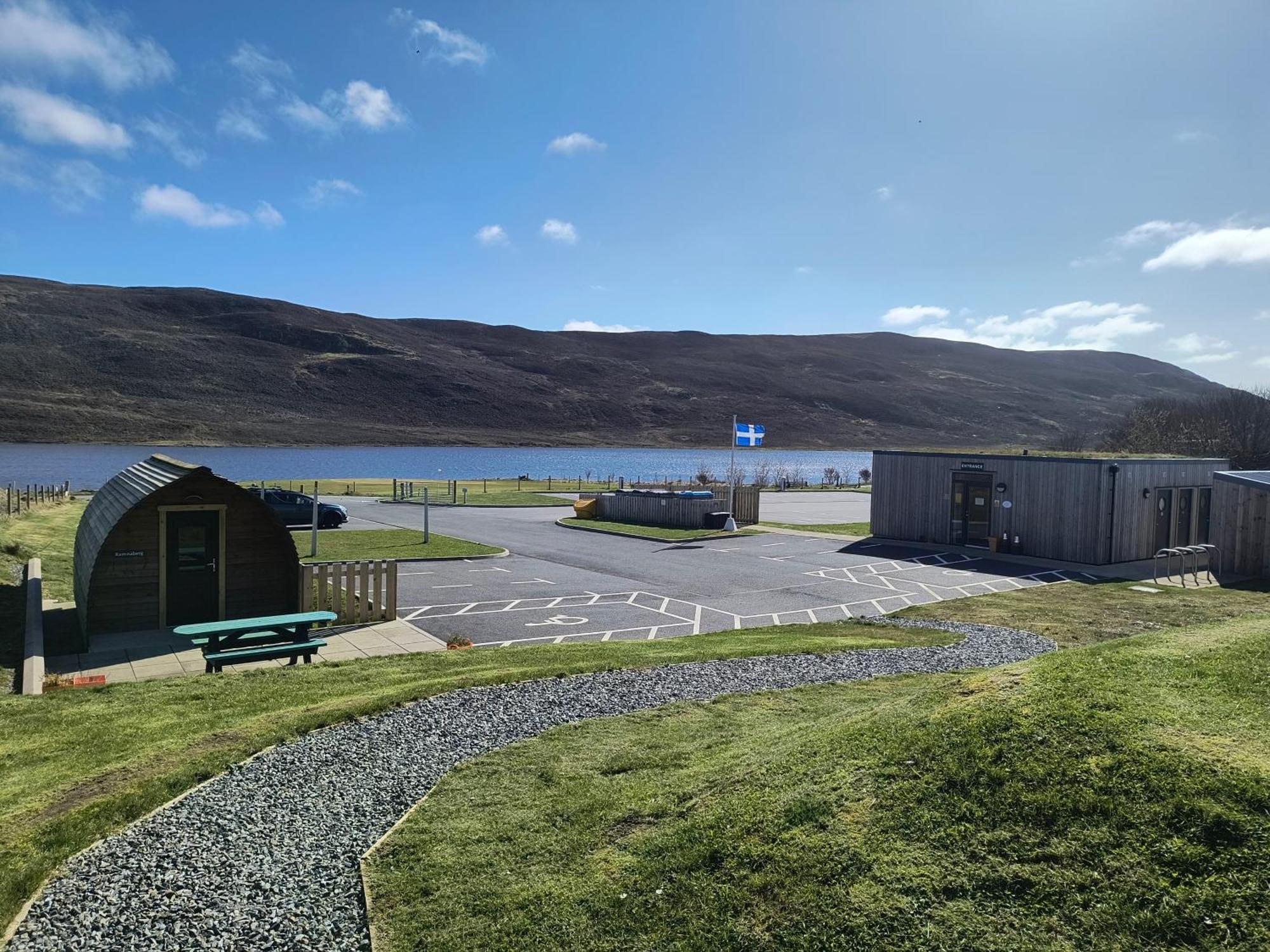 Scalloway Caravan Park Eksteriør billede