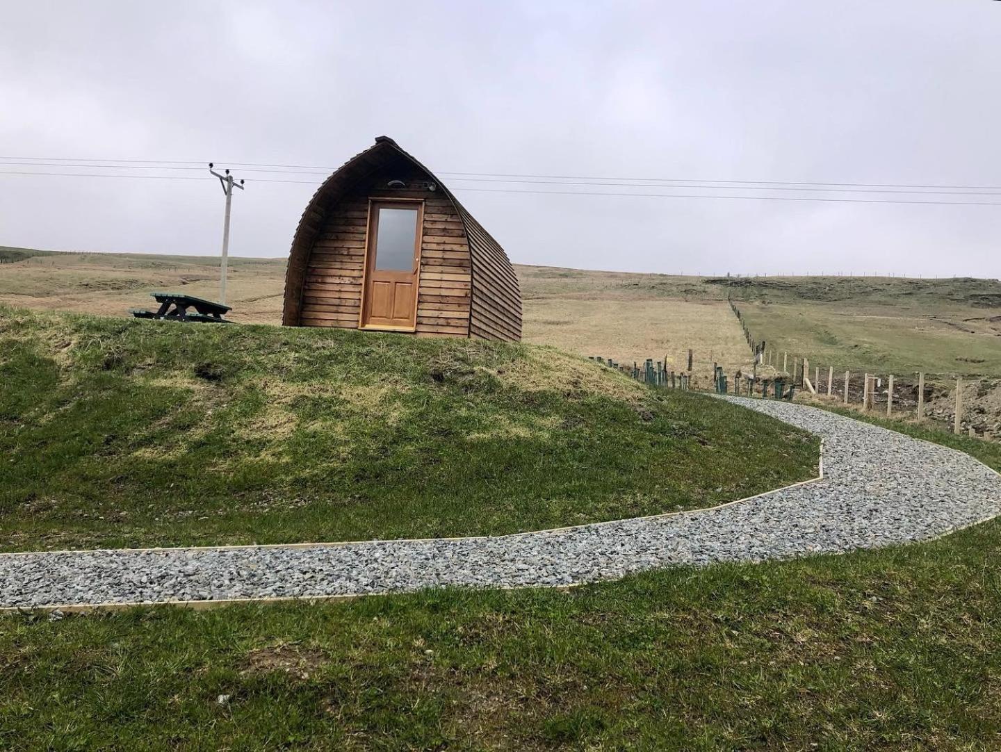 Scalloway Caravan Park Eksteriør billede